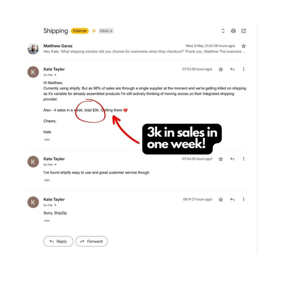 Client message
